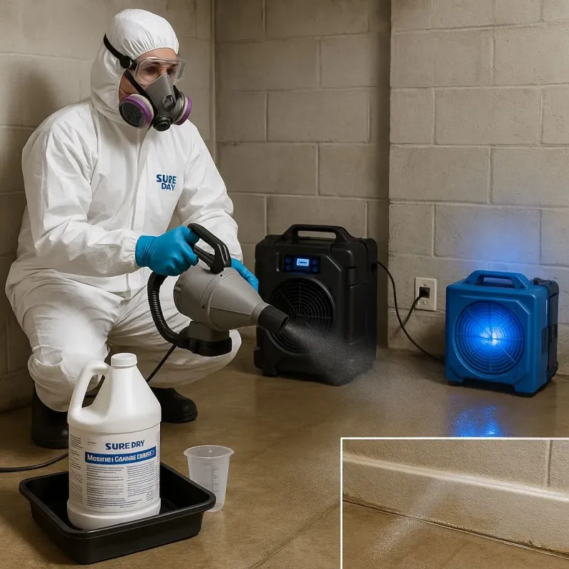 Sanitization and Odor Removal process in Union, OR