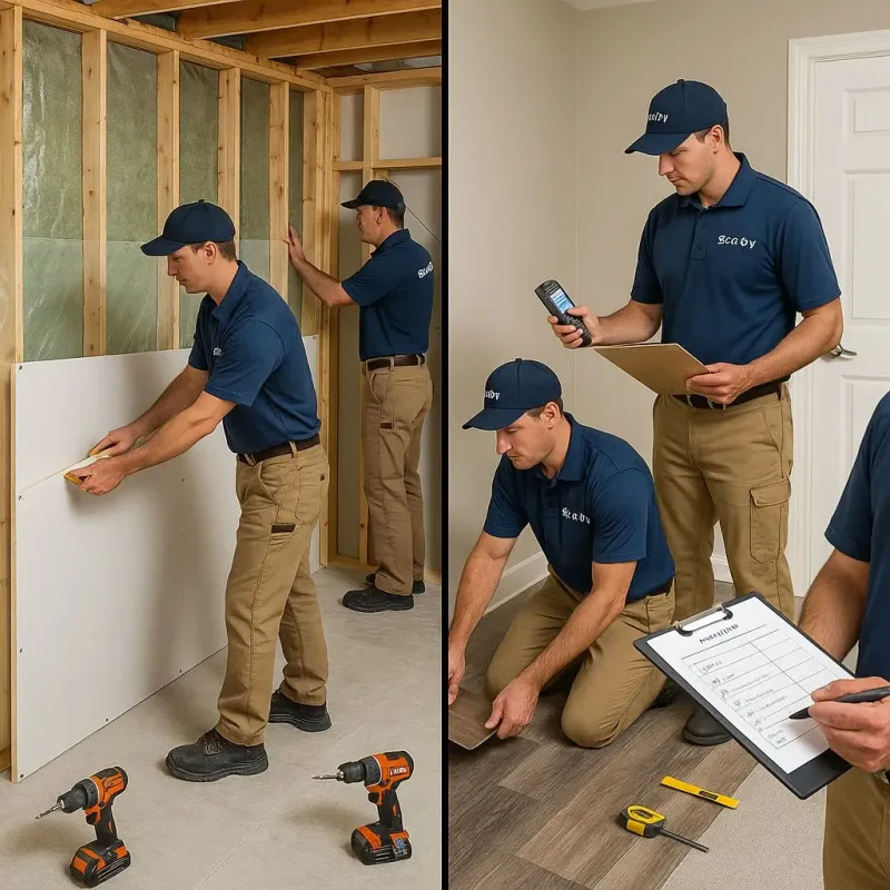 Repairs and Reconstruction process in Union, OR